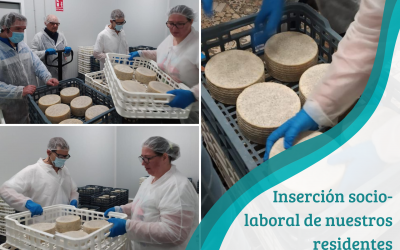 La Quesería: objetivo inserción socio-laboral de nuestros residentes