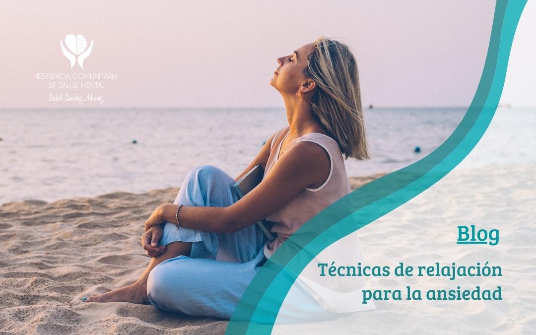 Técnicas de relajación para la ansiedad